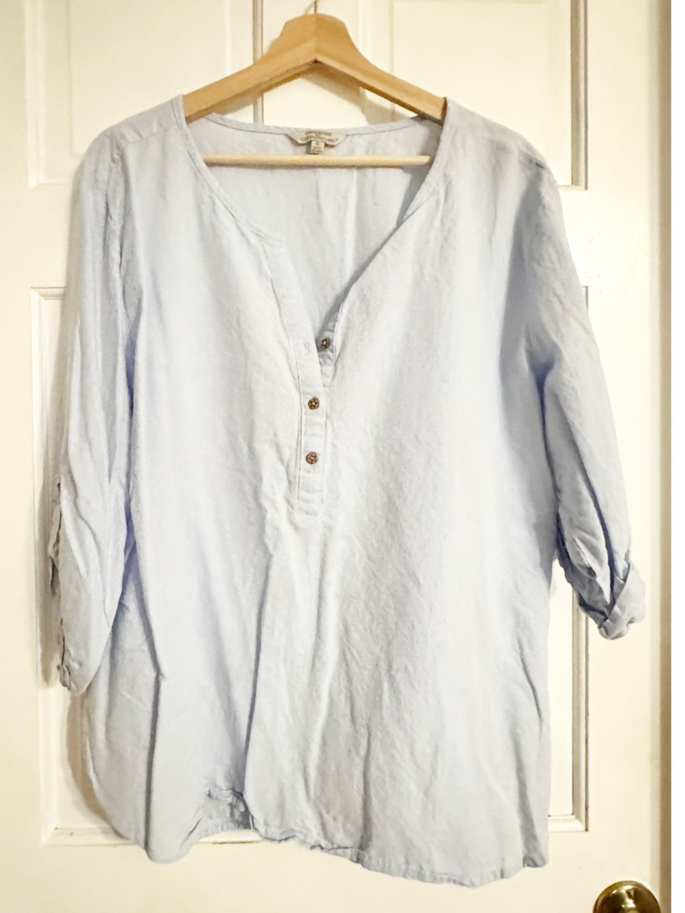 Hester  & Orchard Kinen Blend Top Blouse